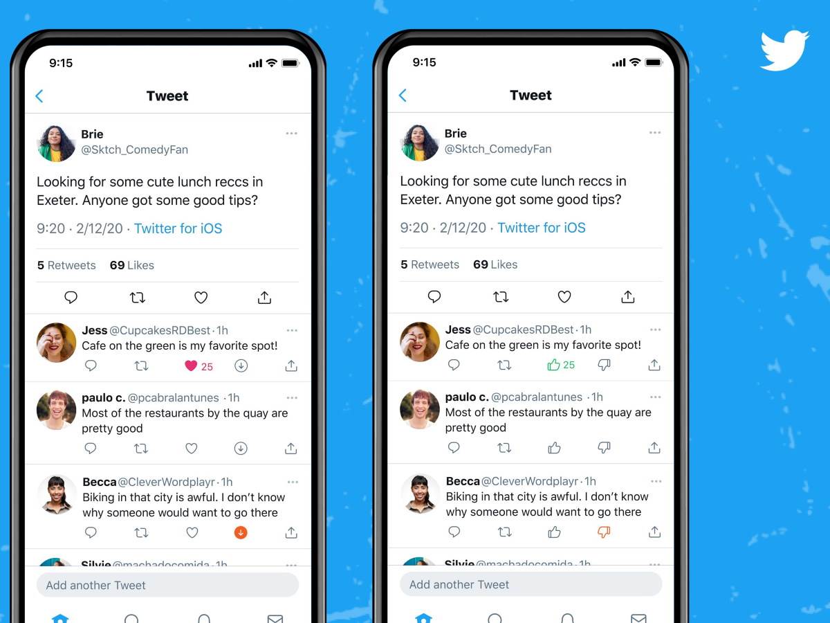  twitter uvodi negativne ocjene 