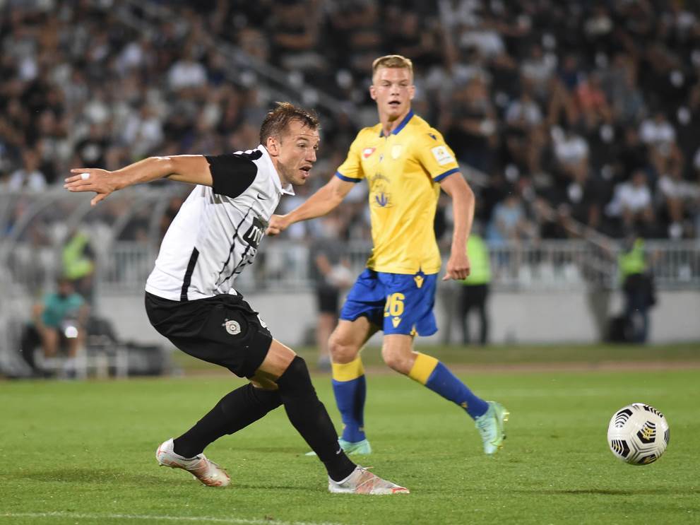  siniša saničanin o meču partizan dunajska streda 