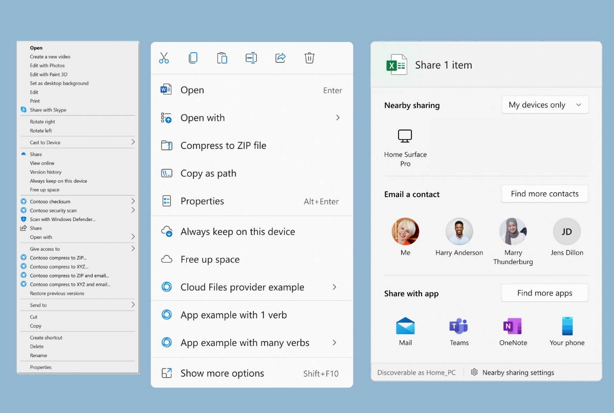  windows 11 meniji prečice 