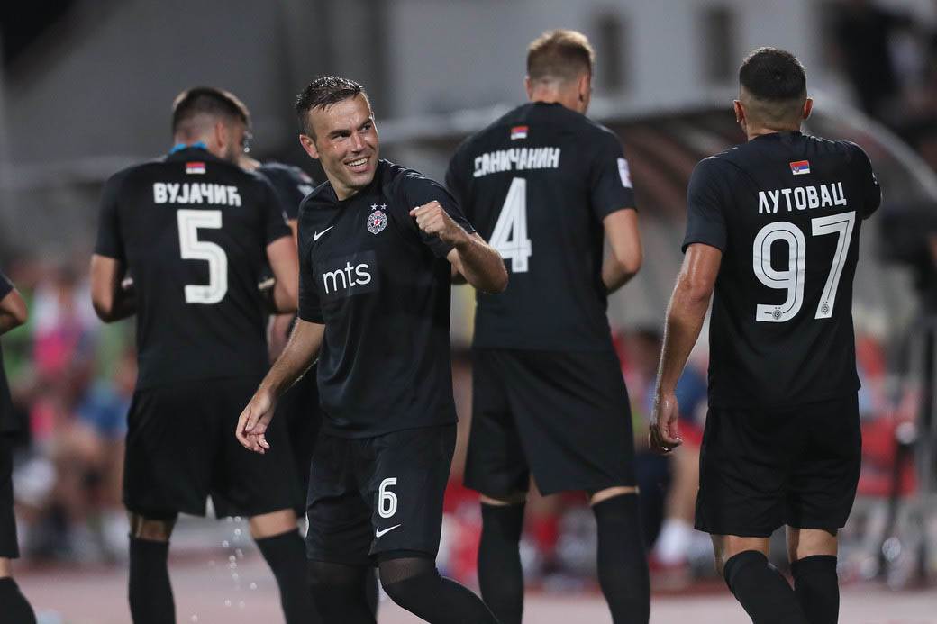  partizan - voždovac 4:0 superliga srbije 