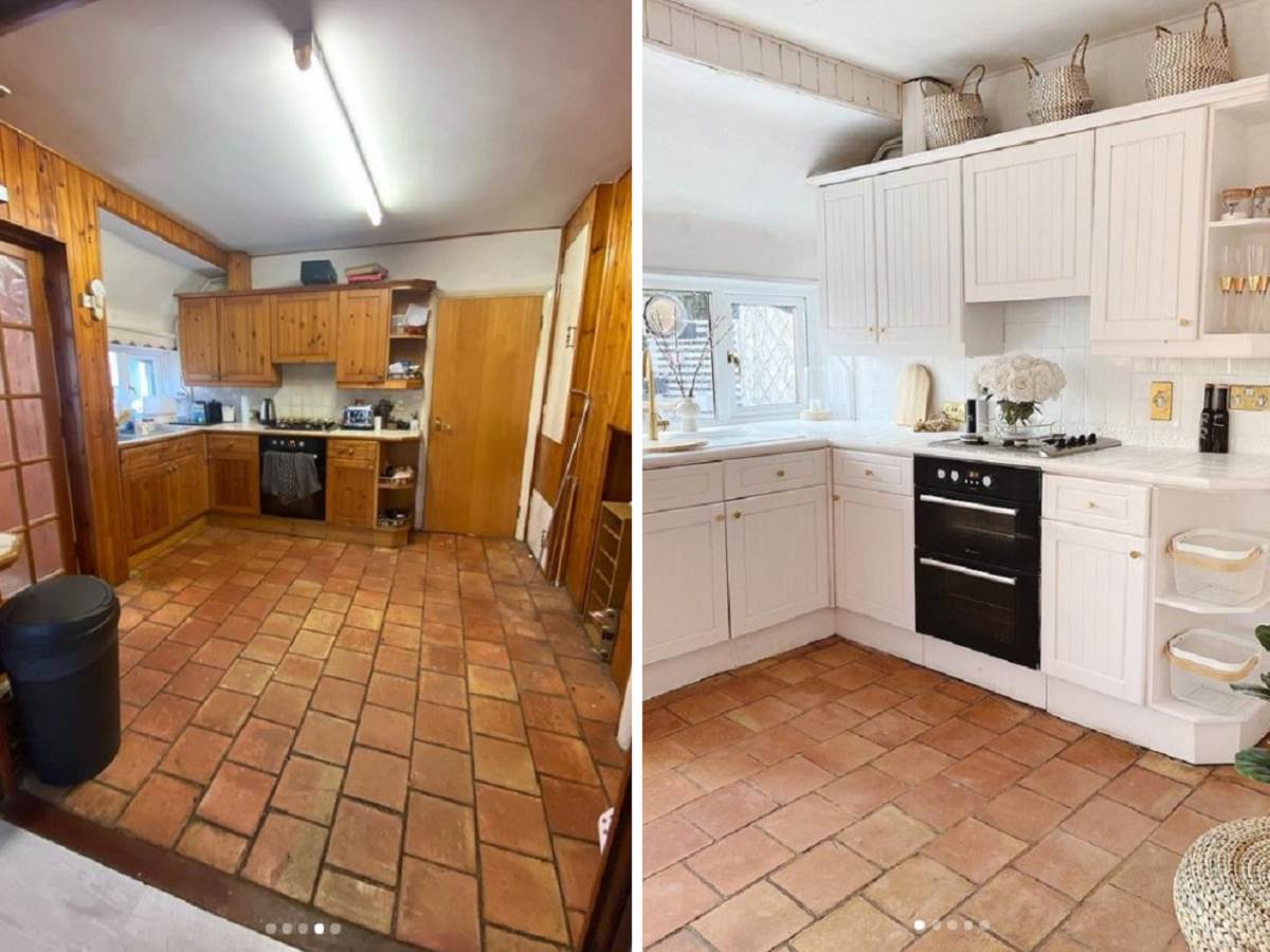  Renovirala kuhinju za 120 evra: Do detalja ispričala kako je to izvela – zbog 1 stvari izgleda mnogo luksuznije!  