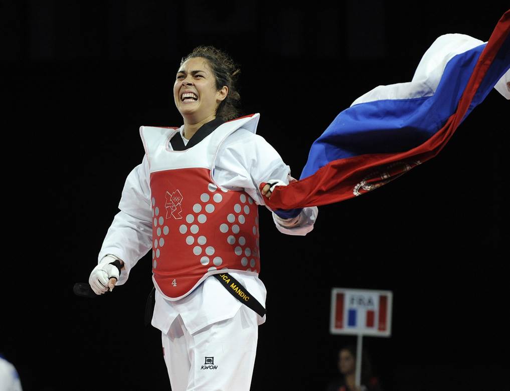  olimpijske igre tekvondo milica mandić blizu medalje 