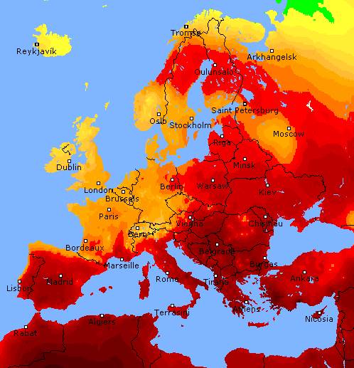 Nezapamćena vrućina na Balkanu: Očekuju nas temperature do 45 stepeni 