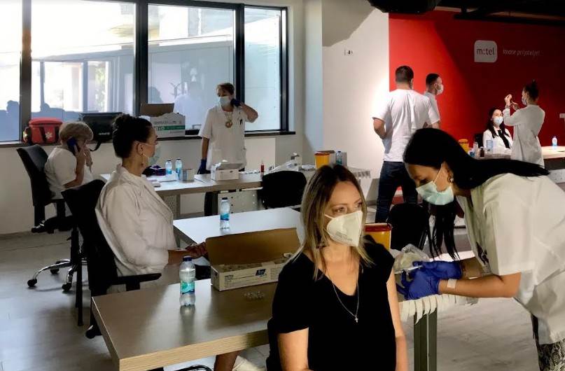  Vakcine za zaposlene u kompaniji m:tel 