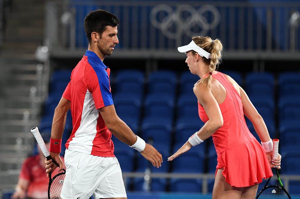  Novak i Nina idu po medalju! Srpski dubl počistio Nijemce iz Tokija za veliko polufinale 