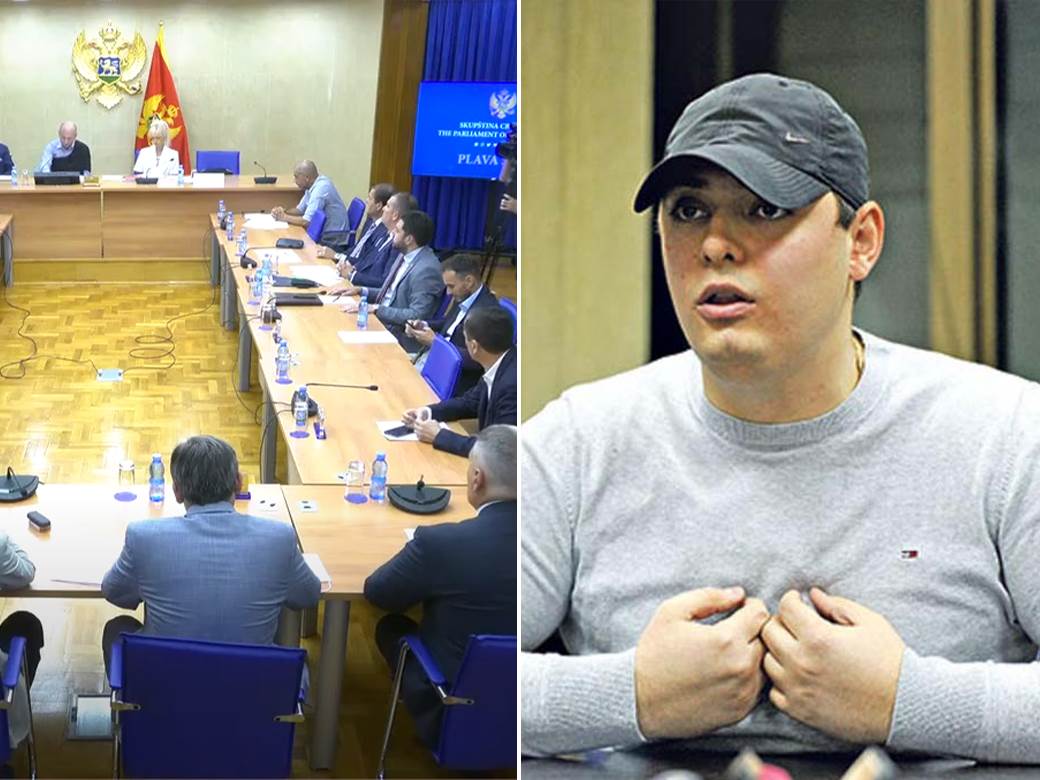  Incident na sjednici u Crnoj Gori 