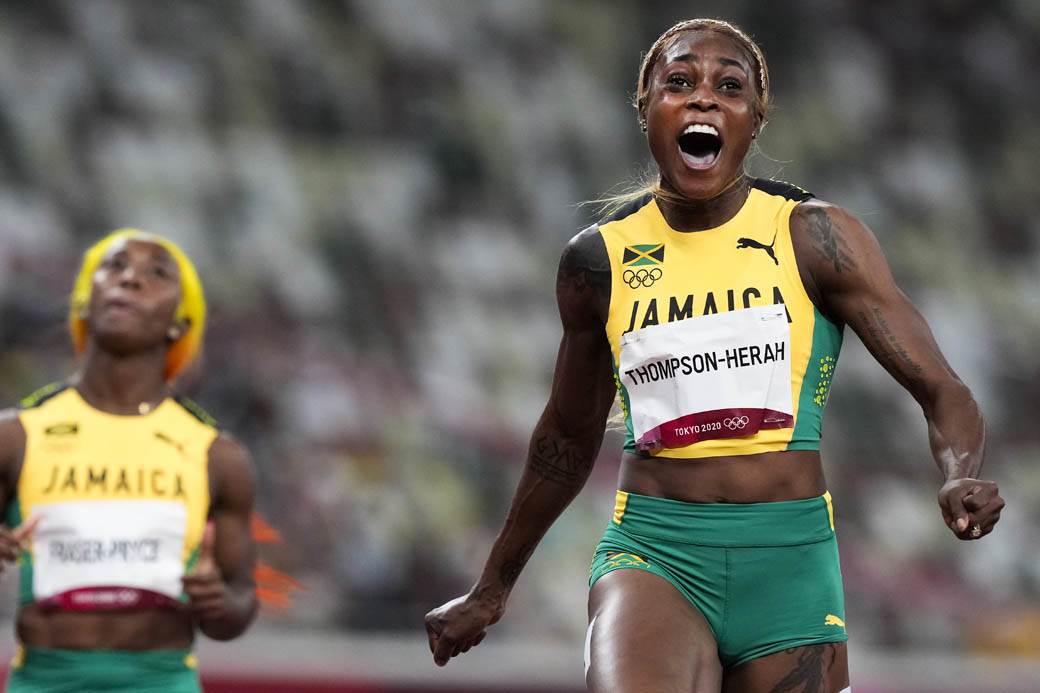  ilejn tompson era olimpijske igre jamajka svjetska rekorderka 