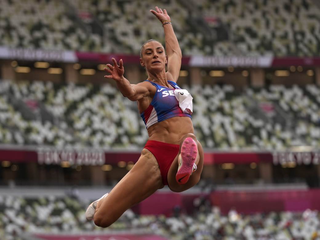  ivana španović finale skok u dalje olimpijske igre tokio 