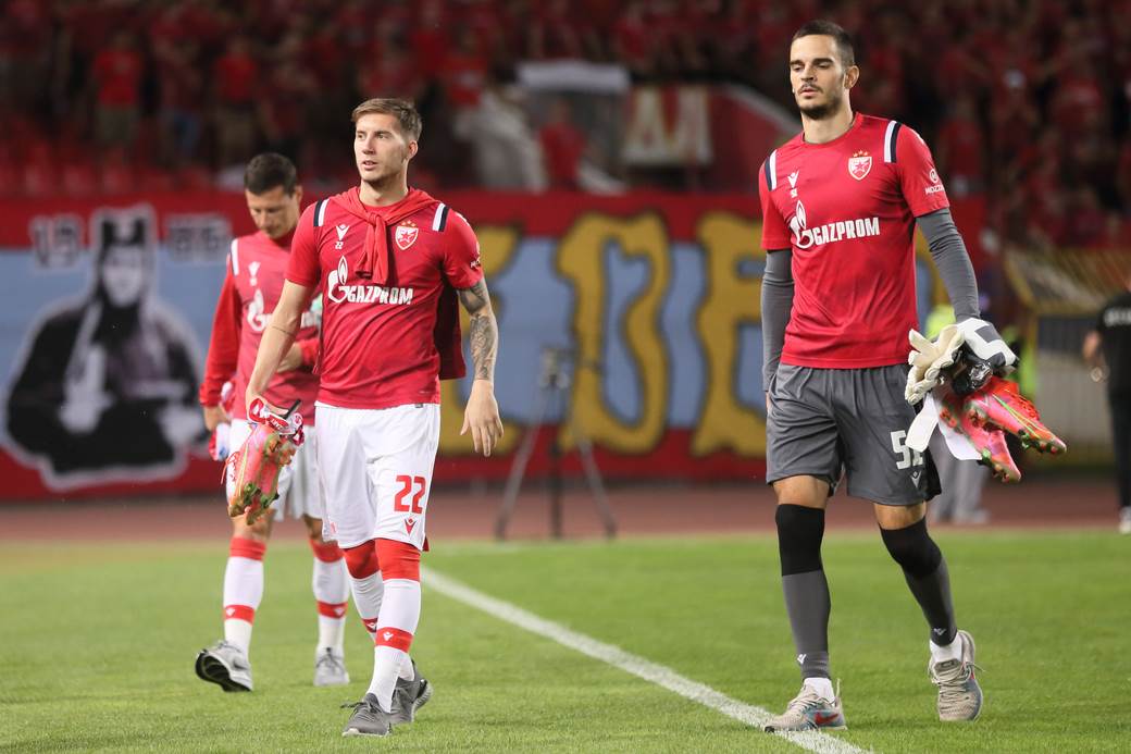  Miloš Gordić debi golman crvena zvezda 