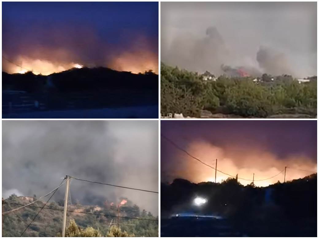  Požar na Rodosu Grčka 