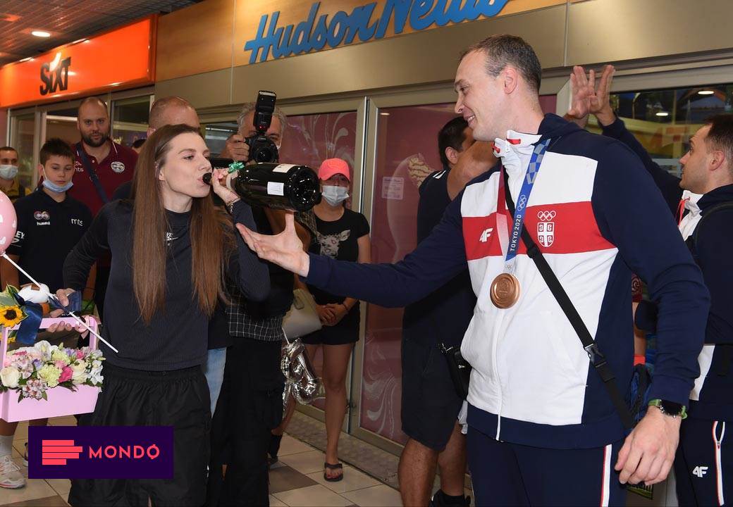 milenko sebić doček na aerodromu Sport Ostali sportovi
