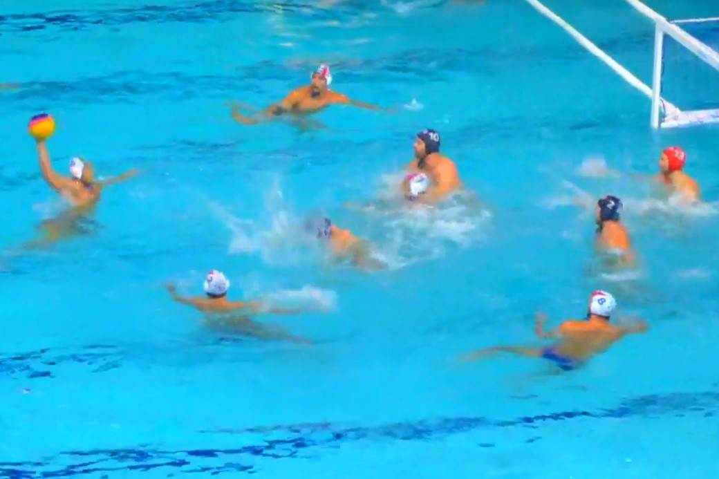  vaterpolisti srbije odbranili se sa tri igrača manje 