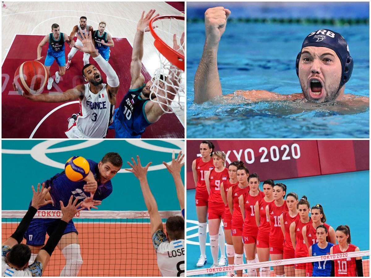  Cijela Srbija sanja tri olimpijska finala u jednom danu: Francuzi razbijaju u timskim sportovima, hoće i Srbi u petak! 