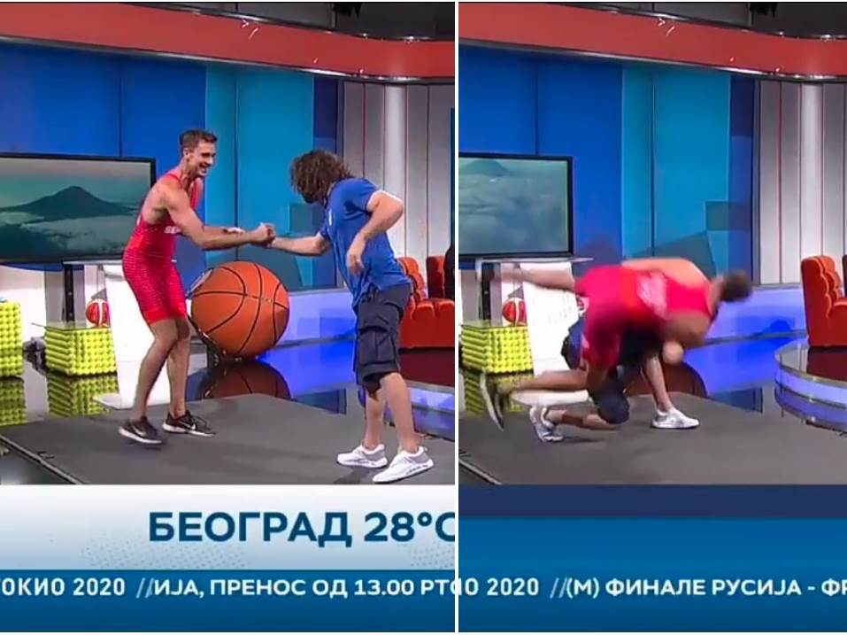  zurab datunašvili borba sa voditeljem rts-a 