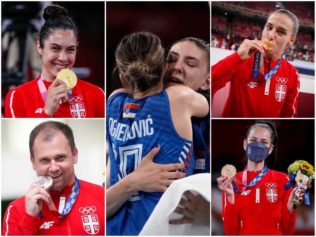  srbija rekord broj medalja olimpijske igre 