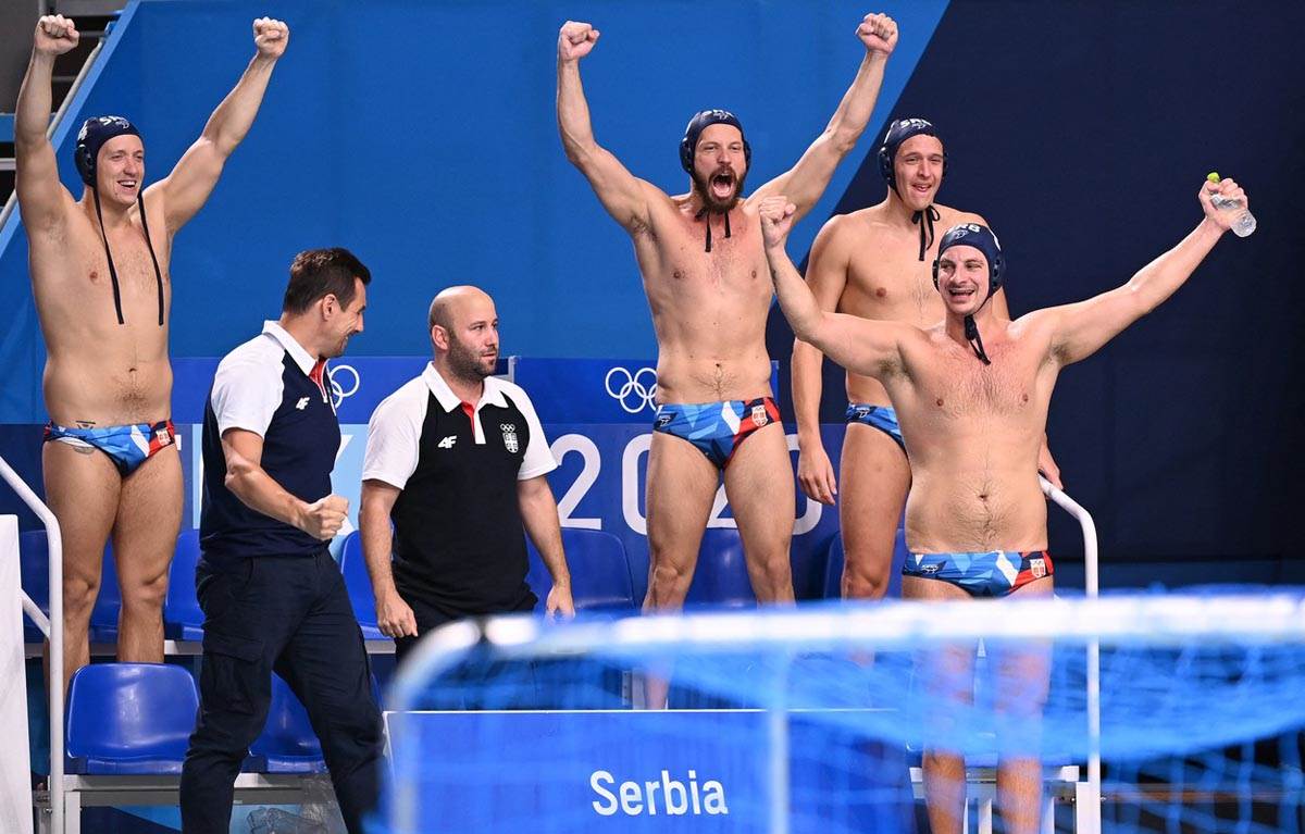  srbija slavlje vaterpolo zlato olimpijske igre 