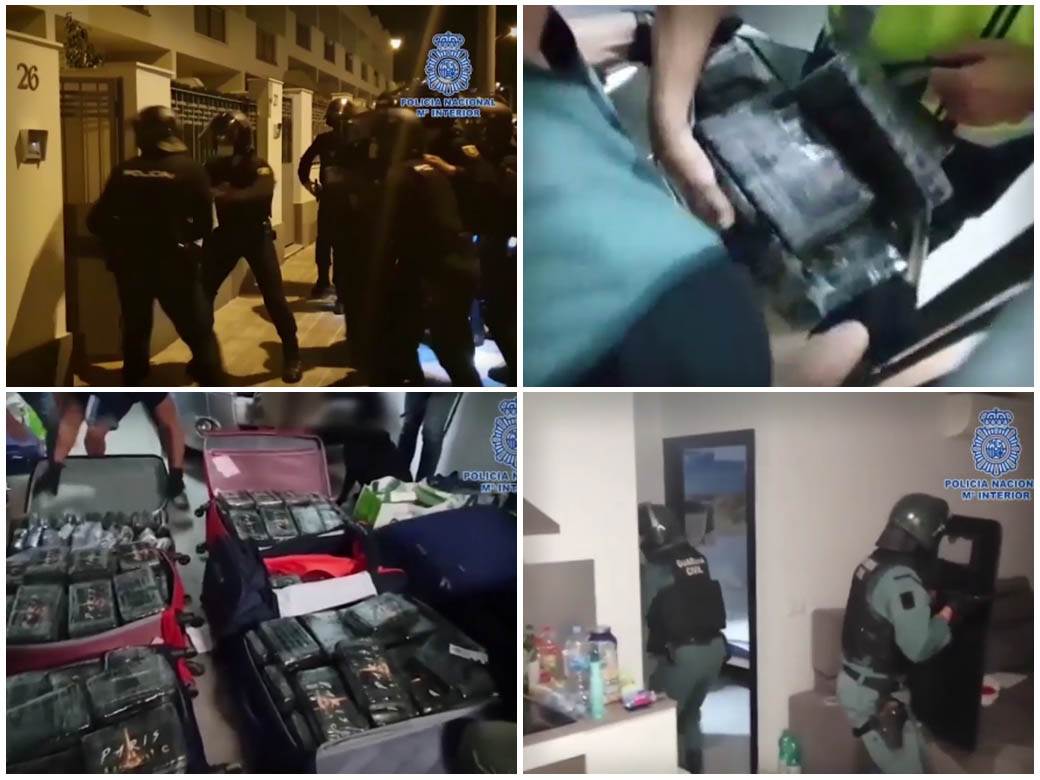  Pohapšeni Škaljarci na Kanarskim ostrvima: Velika akcija španske policije protiv krijumčara droge 