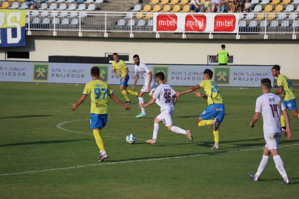  rudar prijedor - sarajevo 0:2 premijer liga bih 4. kolo 