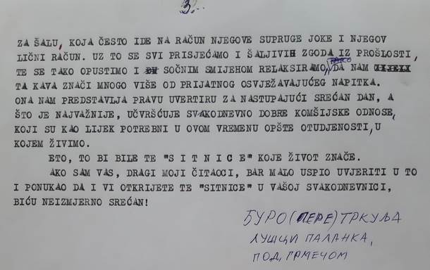  Kratka priča: Đuro Trkulja - Sitnice koje život znače 