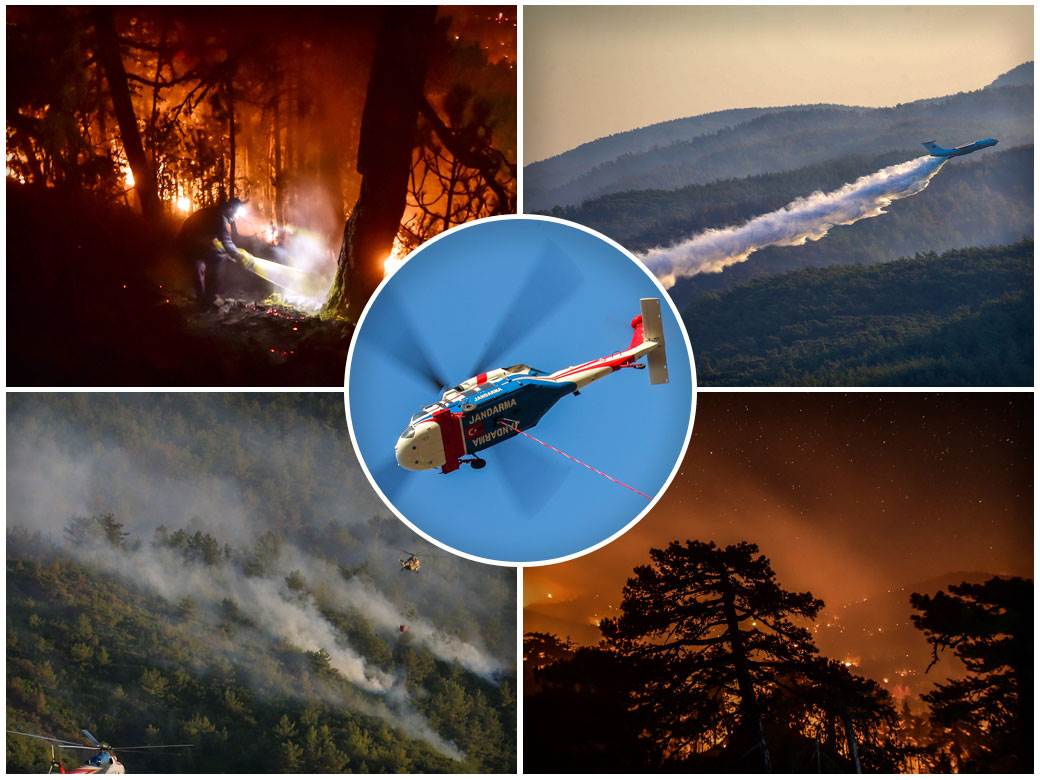  Tragedija u Turskoj: Pao avion za gašenje požara, poginulo osam ljudi 