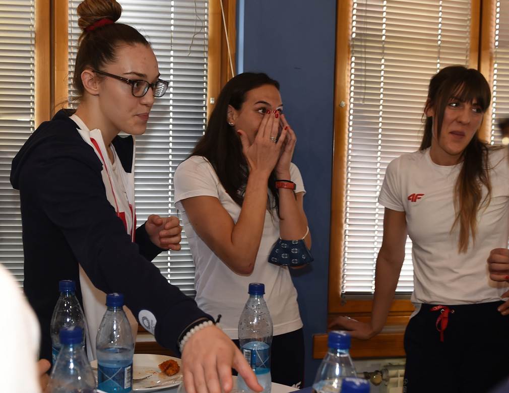  sonja vasić doček košarkašica sa olimpijskih igara 