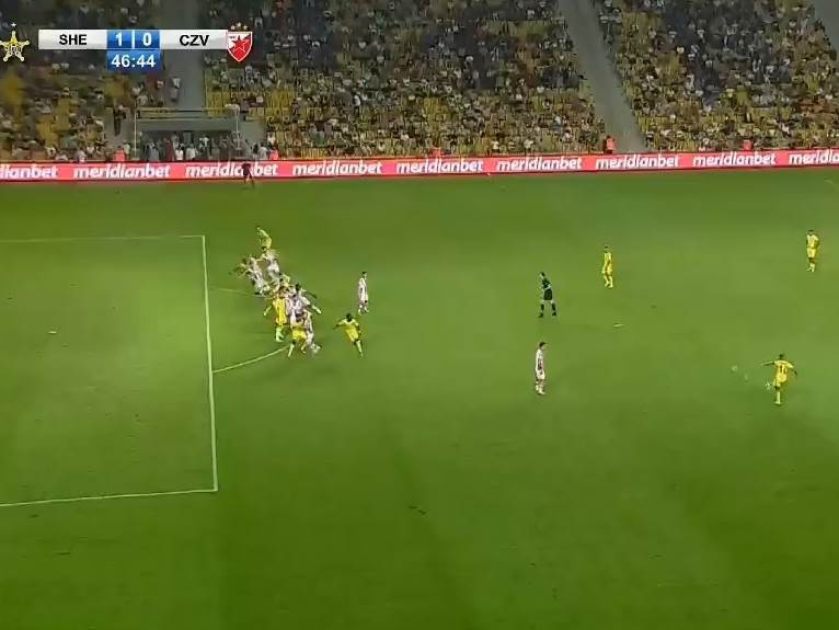  zvezda šerif liga šampiona gol ofsajd ili ne 