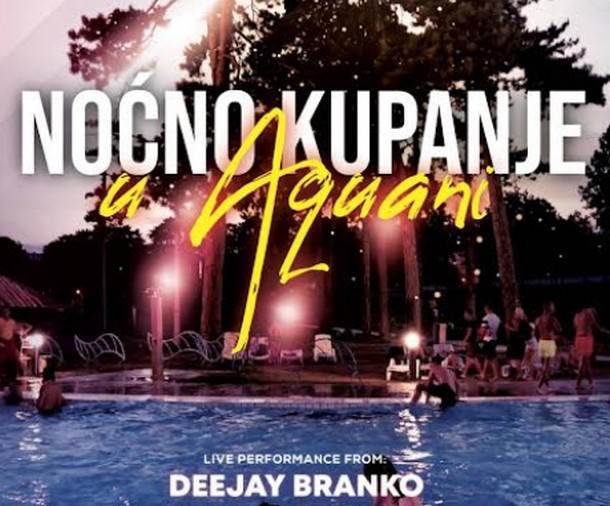  Noćno kupanje u nedjelju na Akvani  