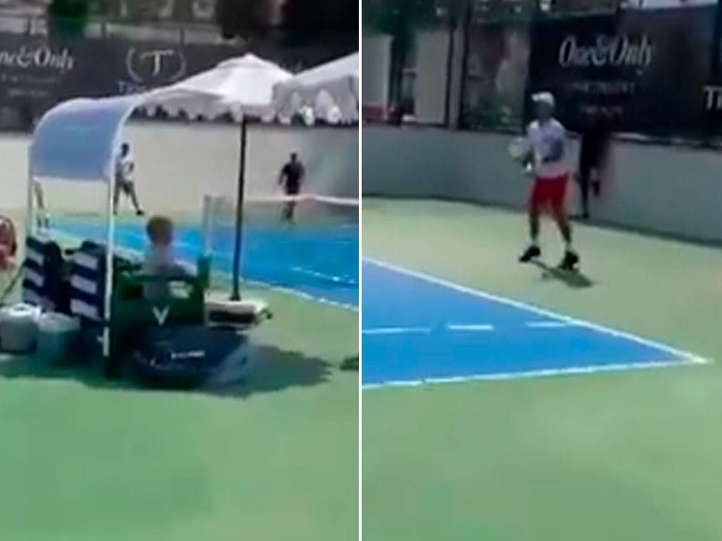  Novak-Djokovic-se-sa-sinom-Stefanom-priprema-za-US-open 