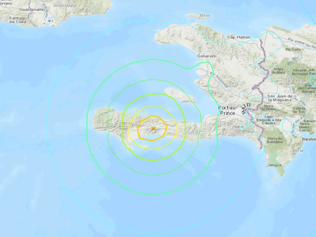  Razorni zemljotres na Haitiju - 7,2 stepena po Rihteru!! 