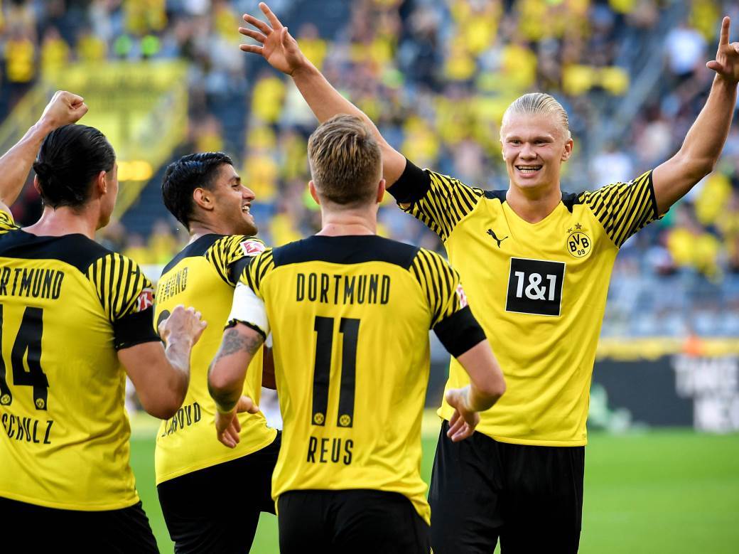  Ajntraht Borusija Dortmund 2:3 18.kolo Bundesliga 