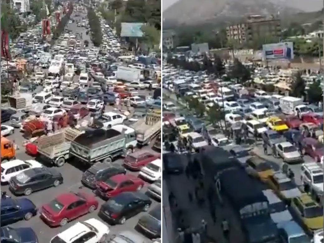  Haos u Kabulu nakon ulaska Talibana: Ljudi masovno napuštaju prijestonicu Avganistana (VIDEO) 