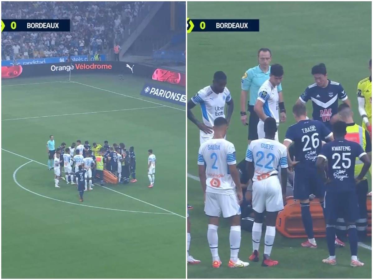  bordo marsej igrač pao na terenu 