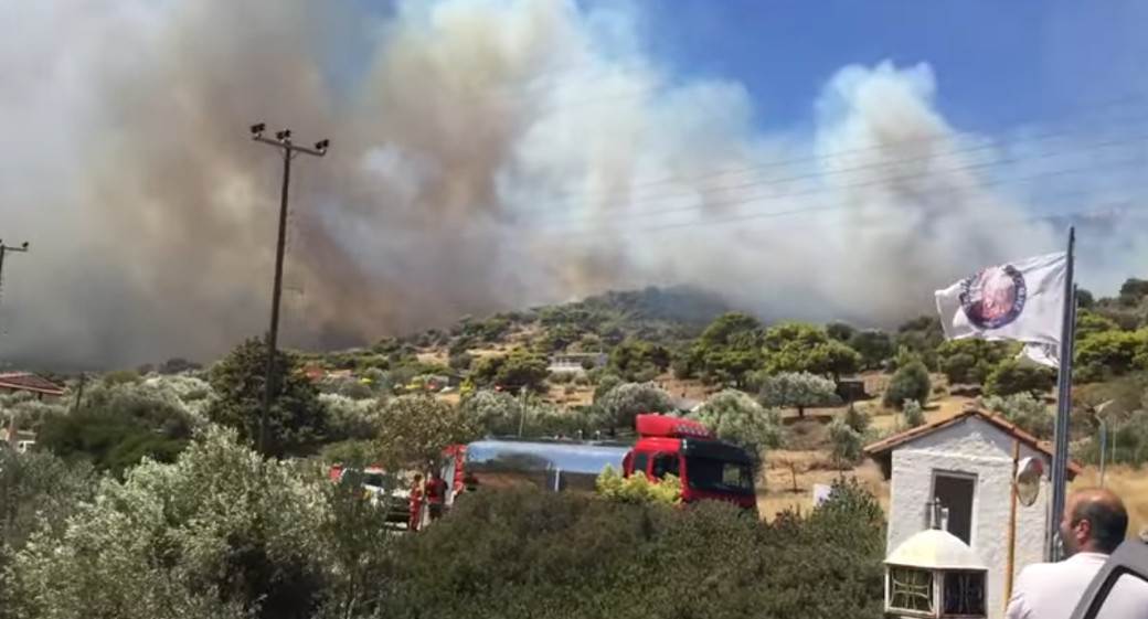  Dva požara u blizini Atine 
