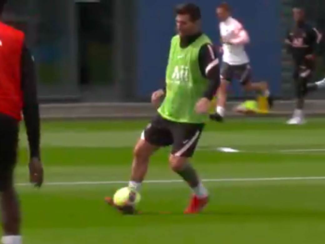  lionel mesi briljira na treninzima psž-a 