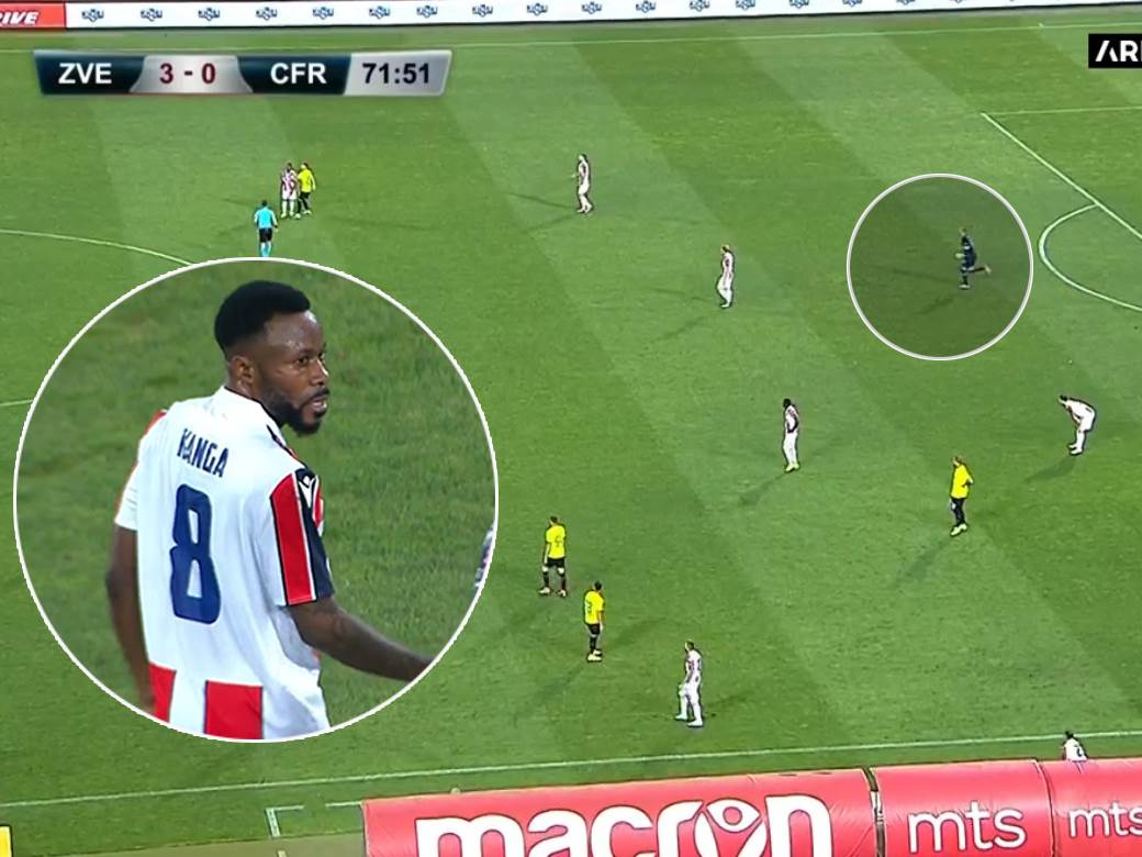crvena zvezda kluž kanga izmjena 