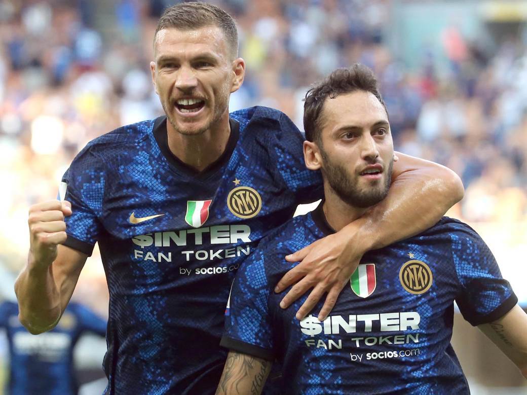  inter đenova 4:0 serija a 1. kolo debi edina džeke gol i asistencija 