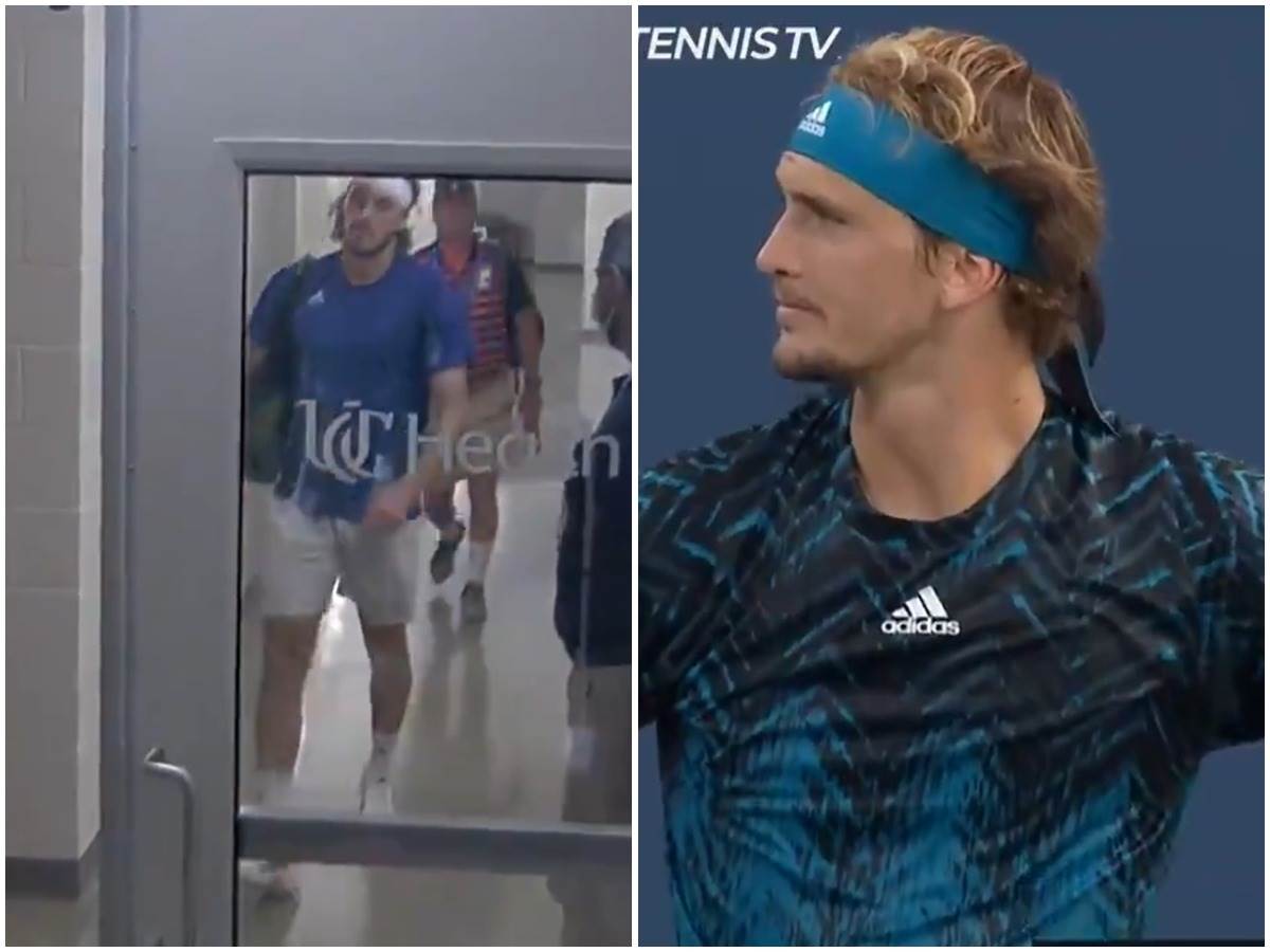  aleksandar zverev optužbe na računm stefanosa cicipasa zbog wc-a 