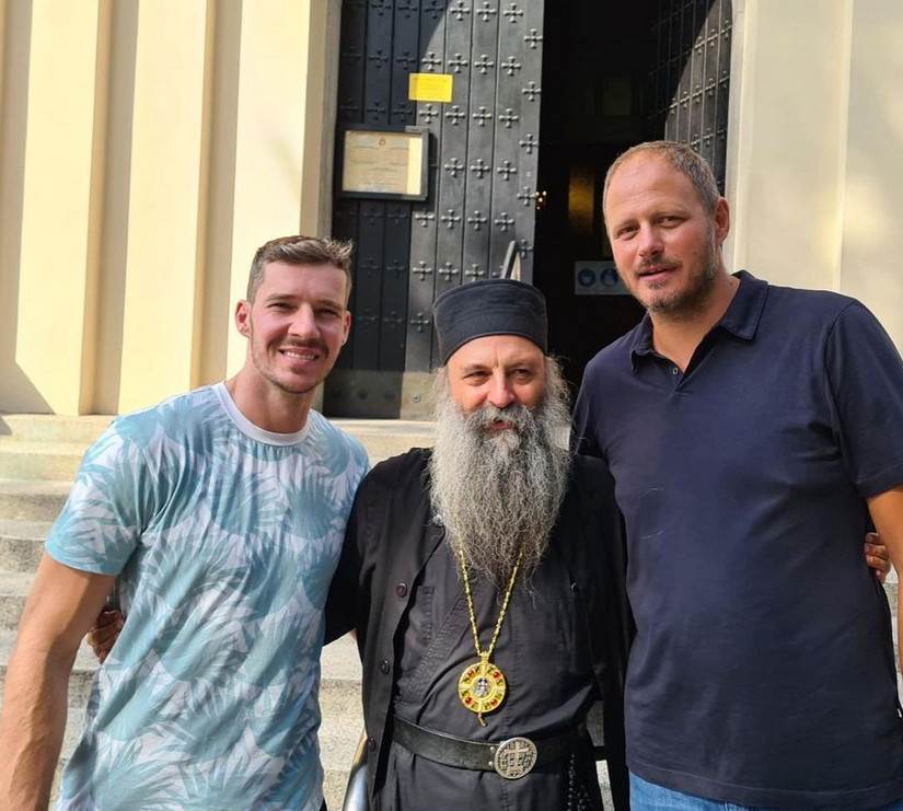  patrijarh porfirije susret ljubljana raša nesterović goran dragić 