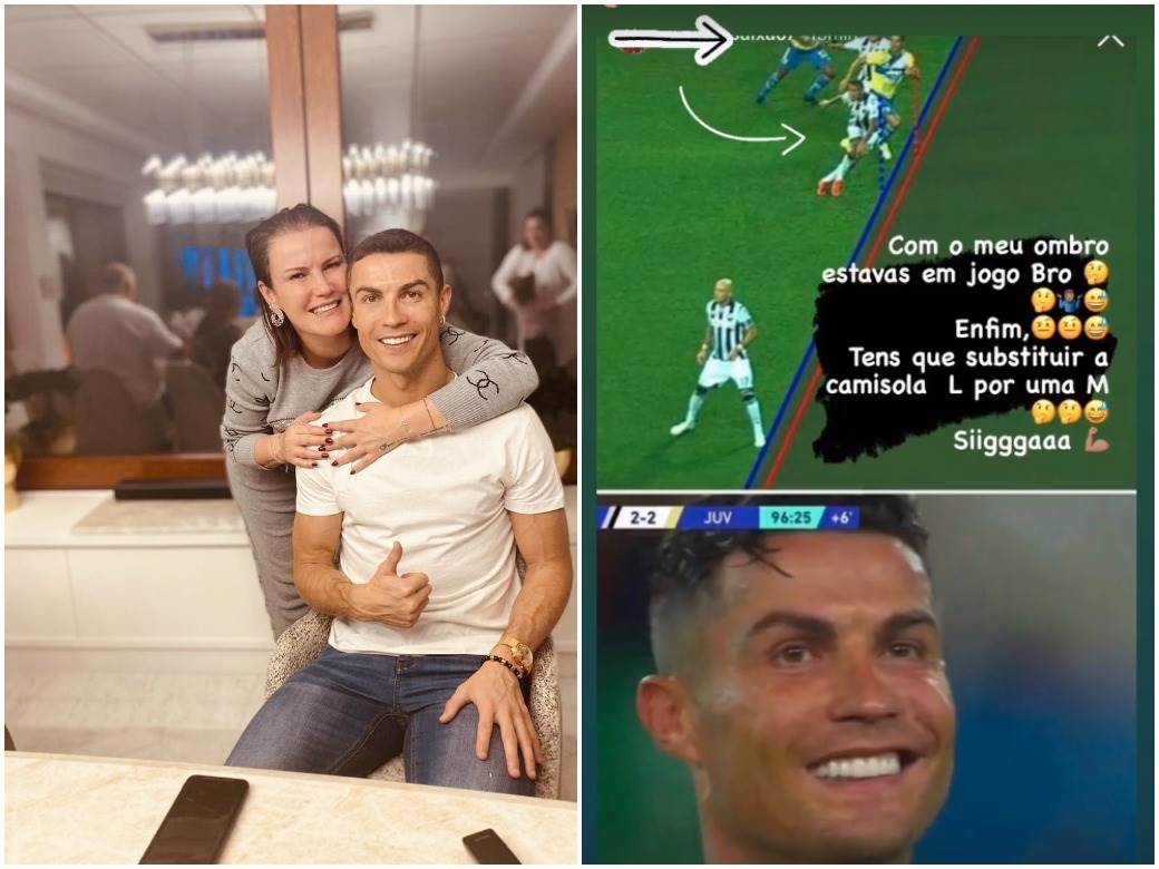 ronaldova sestra ljuta zbog poništenog gola 