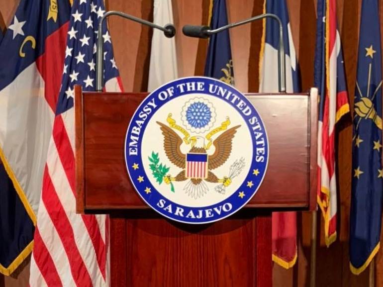  Oglasila se Ambasada SAD: "Razdruživanje" znači kraj Republike Srpske 
