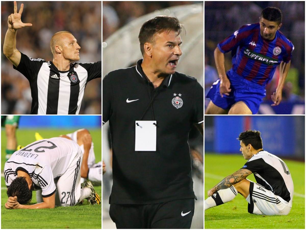  fk partizan preokreti u evropi 