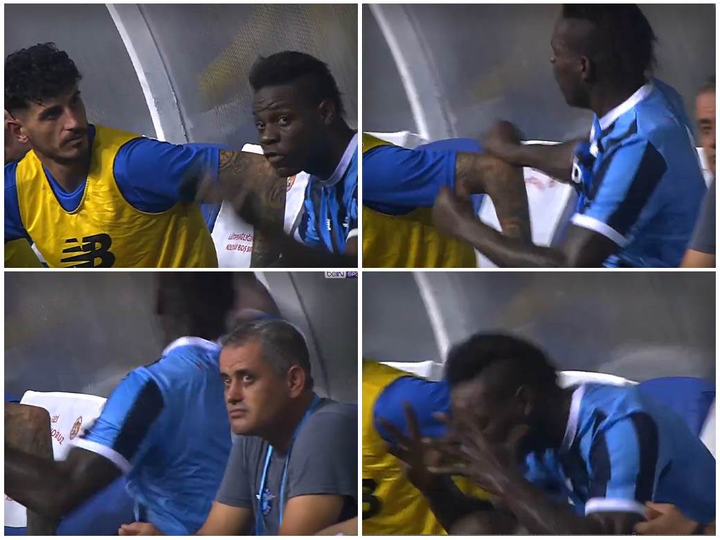  mario baloteli incident u turskoj udario saigrača vikao lupao po klupi 