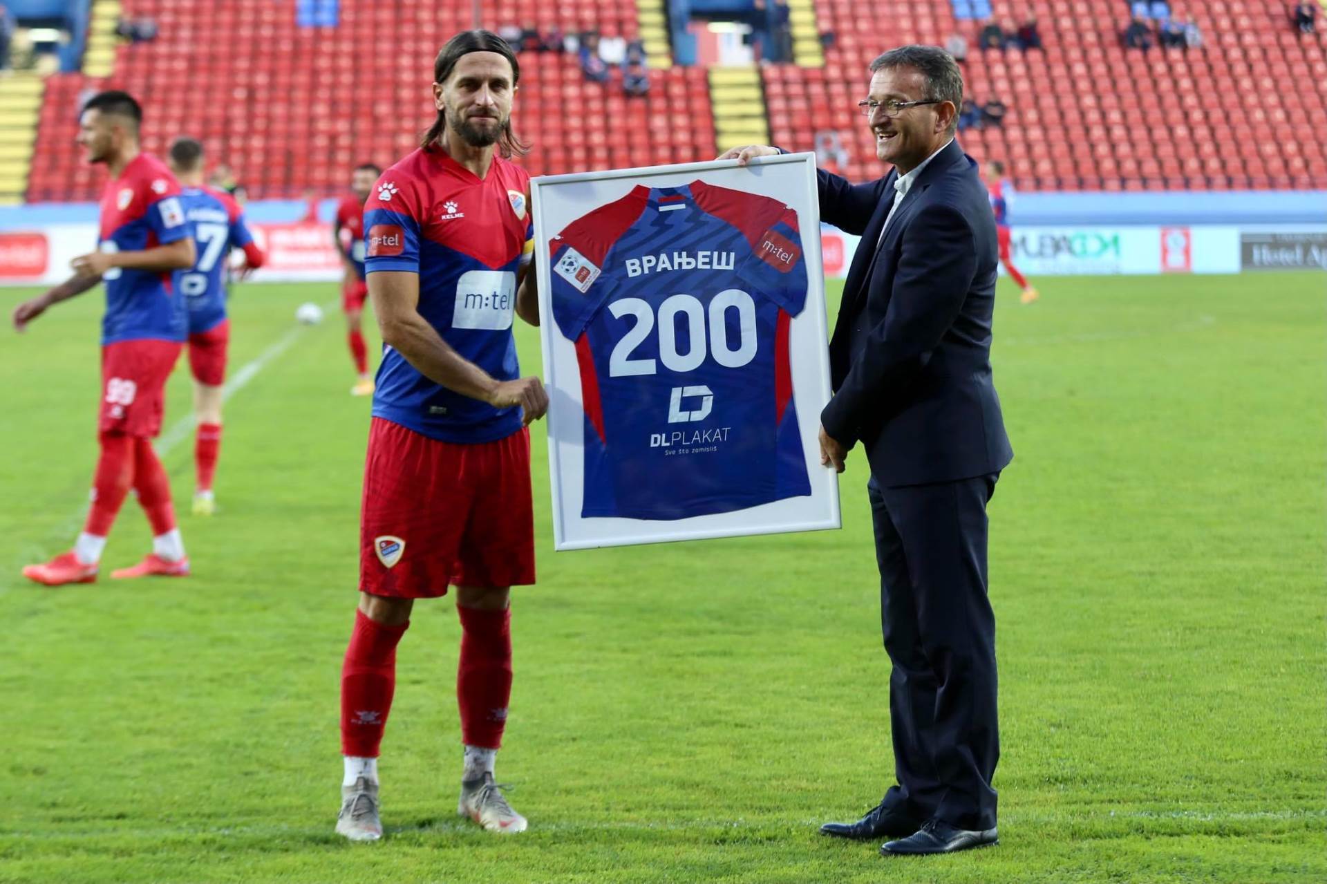  stojan vranješ 200. utakmica za borac 