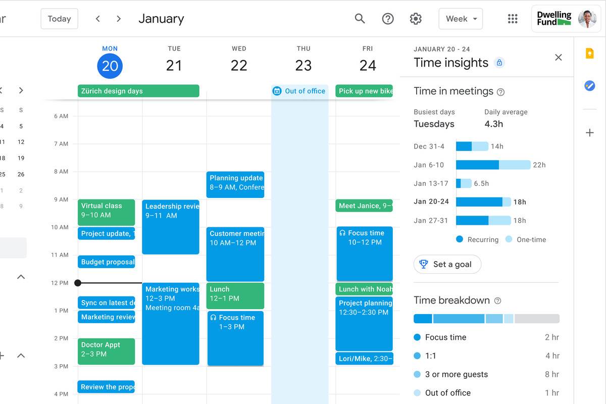  Koliko vremena provodite na sastancima: Google Calendar dobija novi alat koji će vam to pokazati 