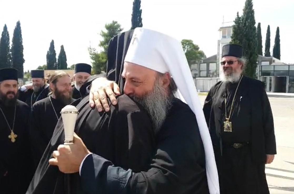 Patrijarh Porfirije stigao u Crnu Goru 