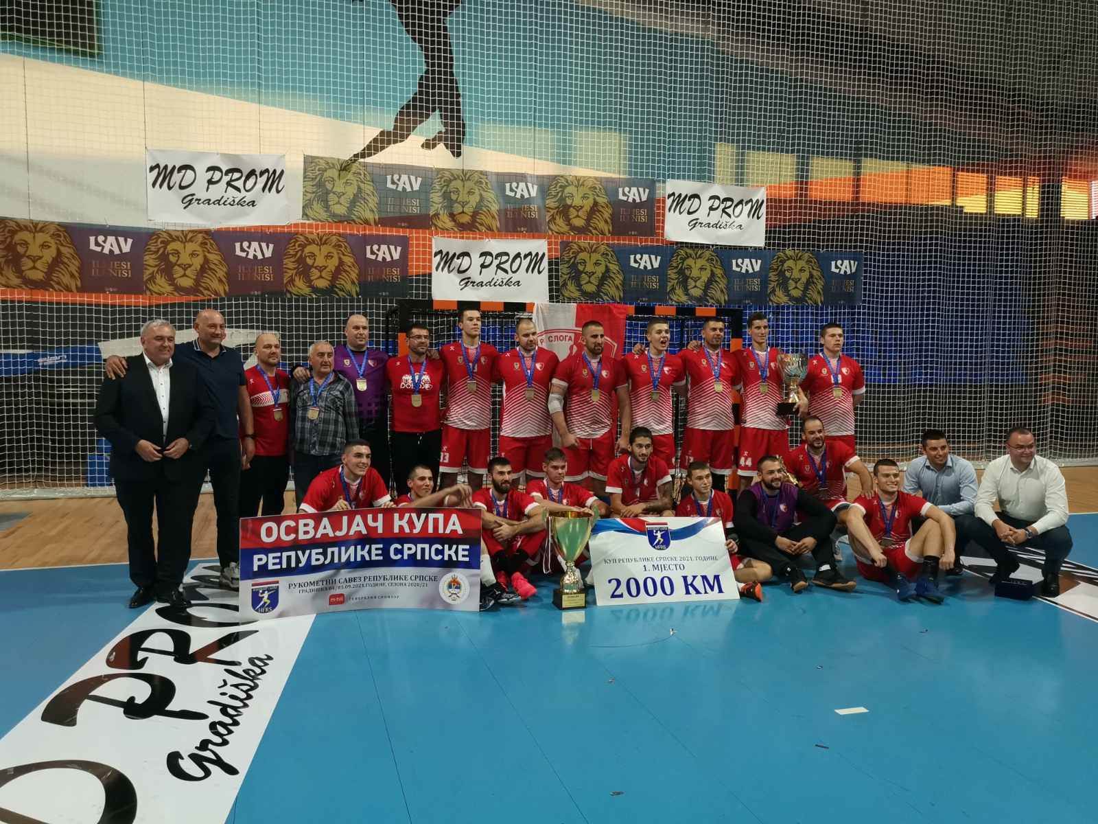  RK Sloga Doboj osvojila Kup RS 