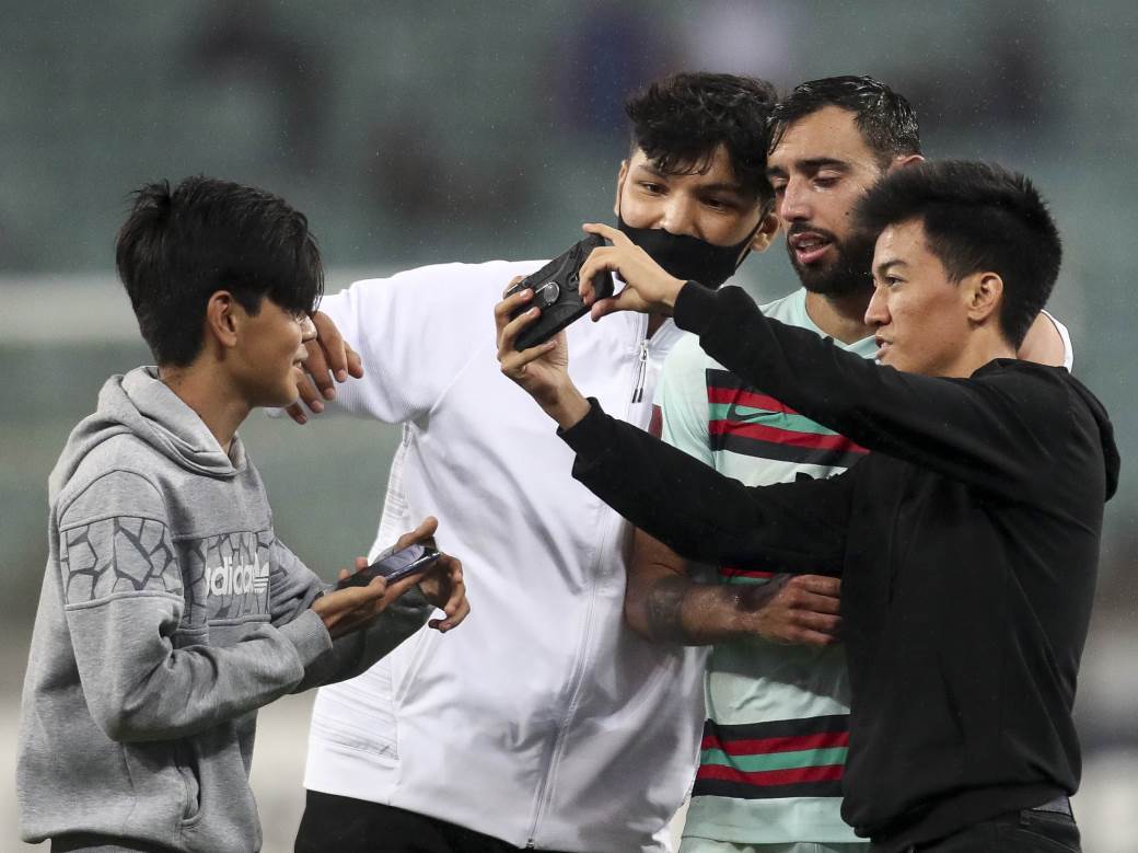  prekid azerbejdžan portugal selfi bruno fernandeš 