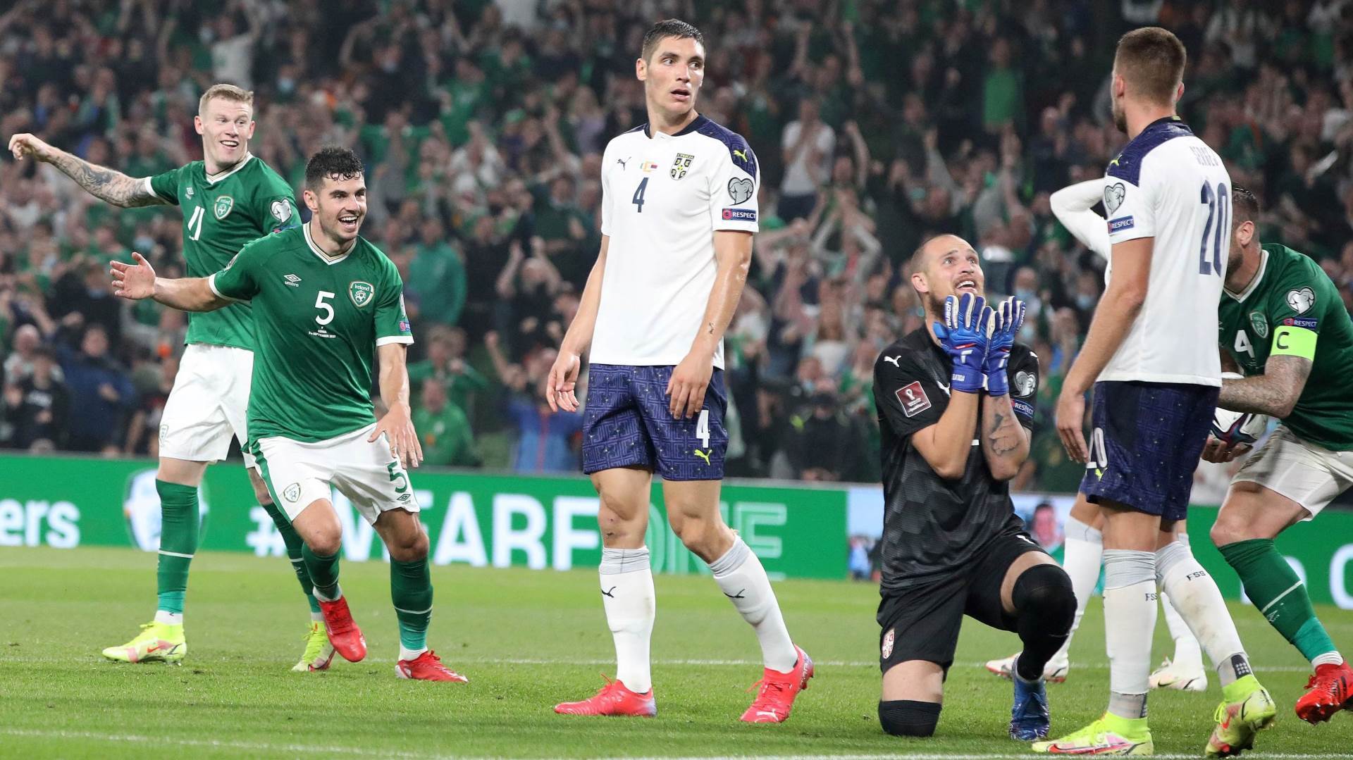  svjetsko prvenstvo 2022 kvalifikacije irska srbija 1 1 autogol 