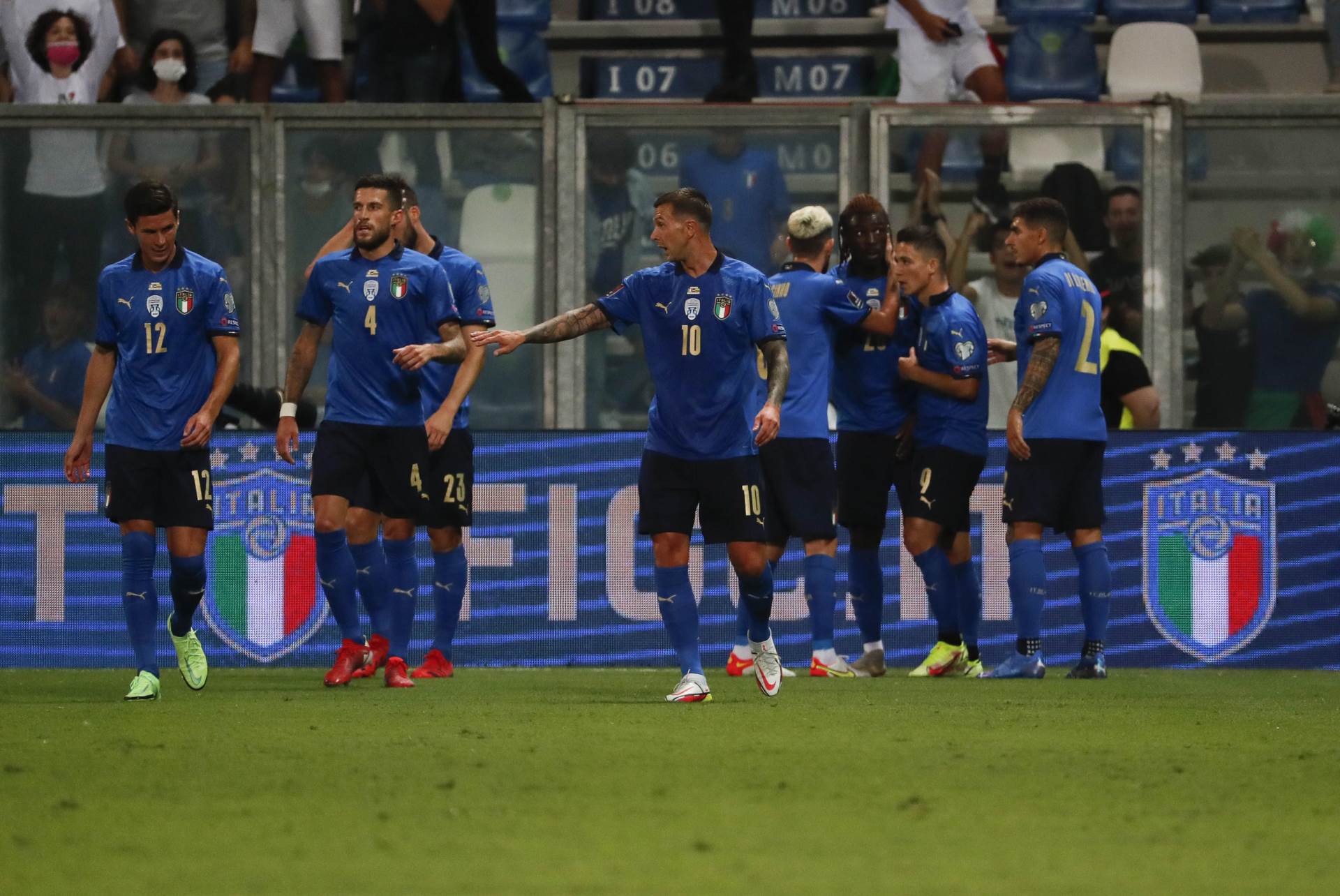  italija prvi put u istoriji četiri gola u prvih pola sata 