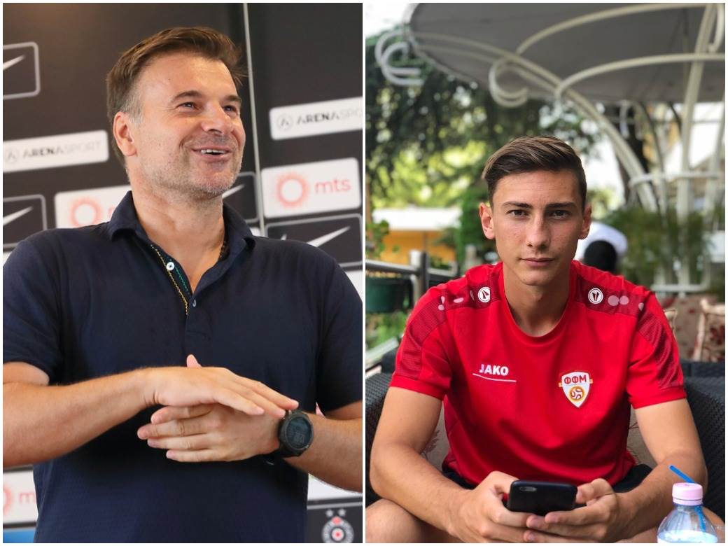  fk partizan dimitar mitrovski na probi 